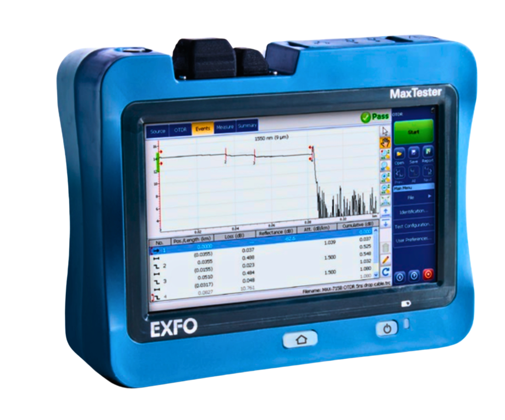 EXFO OTDR MAX-715D-SM1 259